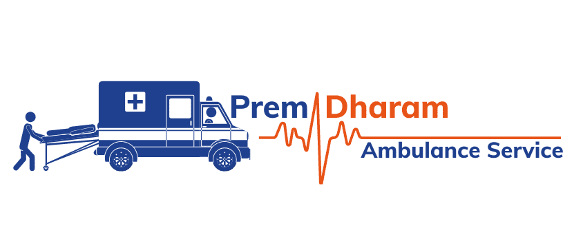 Prem Dharam ambulance service logo