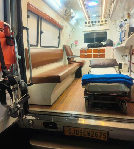 Prem dharam poisoning patient transport ambulance