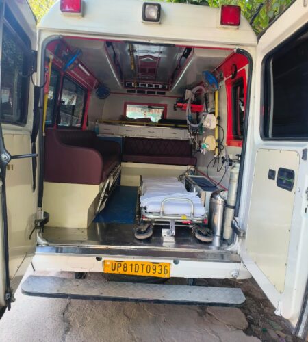 Prem dharam icu ventilator care ambulance