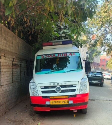 Prem dharam ventilator support ambulance