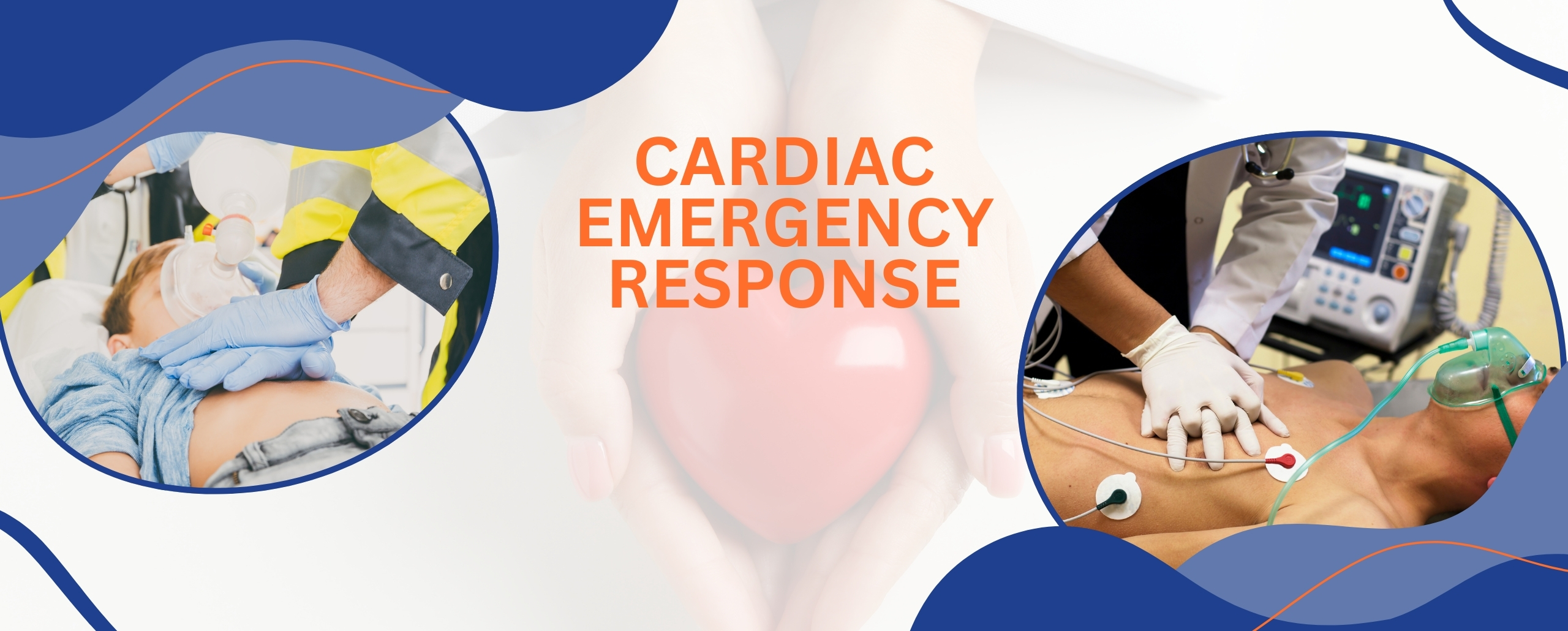 cardiac emergency response ambulance service banner